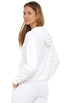 FRONT ZIPPER HOODIE JACKET WITH POCKET - TERRY